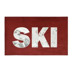STOF Tapis antidérapant (45 x 75 cm) Briancon Rouge Hot