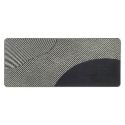 LUANCE Tapis antidérapant velours (50 x 120 cm) Dune Gris Clearance