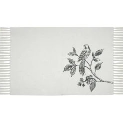STOF Tapis coton (60 x 90 cm) Clarine Ecru Sale