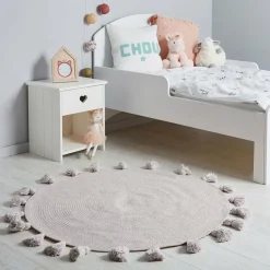 OSTARIA Tapis coton enfant (90 cm) Lou Gris Clearance