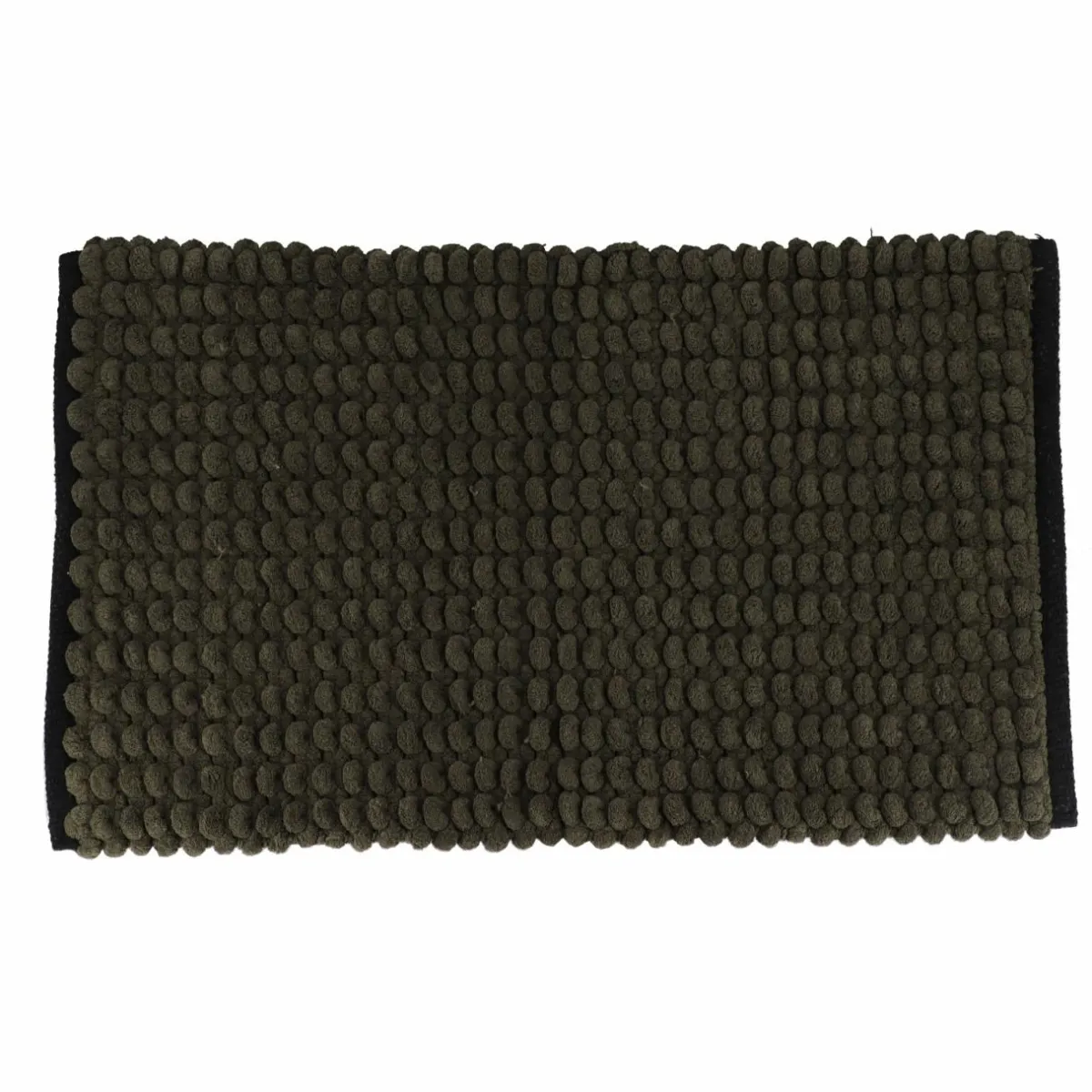TENDANCE Tapis de bain (75 cm) Black Line / noir Vert kaki Best