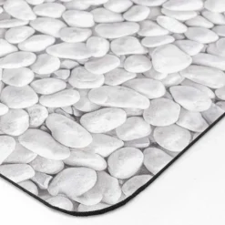 douceur d'intu017drieur Tapis de bain antidérapant (50 x 80 cm) Leandra Gris Discount