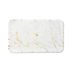 douceur d'intu017drieur Tapis de bain antidérapant (45 x 75 cm) Aquamarbre Blanc Outlet