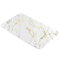 douceur d'intu017drieur Tapis de bain antidérapant (45 x 75 cm) Aquamarbre Blanc Outlet