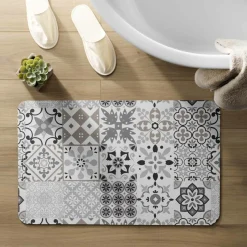 douceur d'intu017drieur Tapis de bain antidérapant (50 x 80 cm) Salou Gris Outlet
