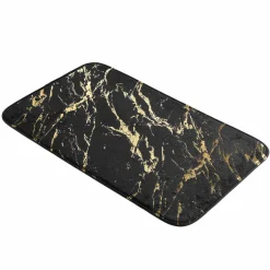 douceur d'intu017drieur Tapis de bain antidérapant (45 x 75 cm) Aquamarbre Noir New