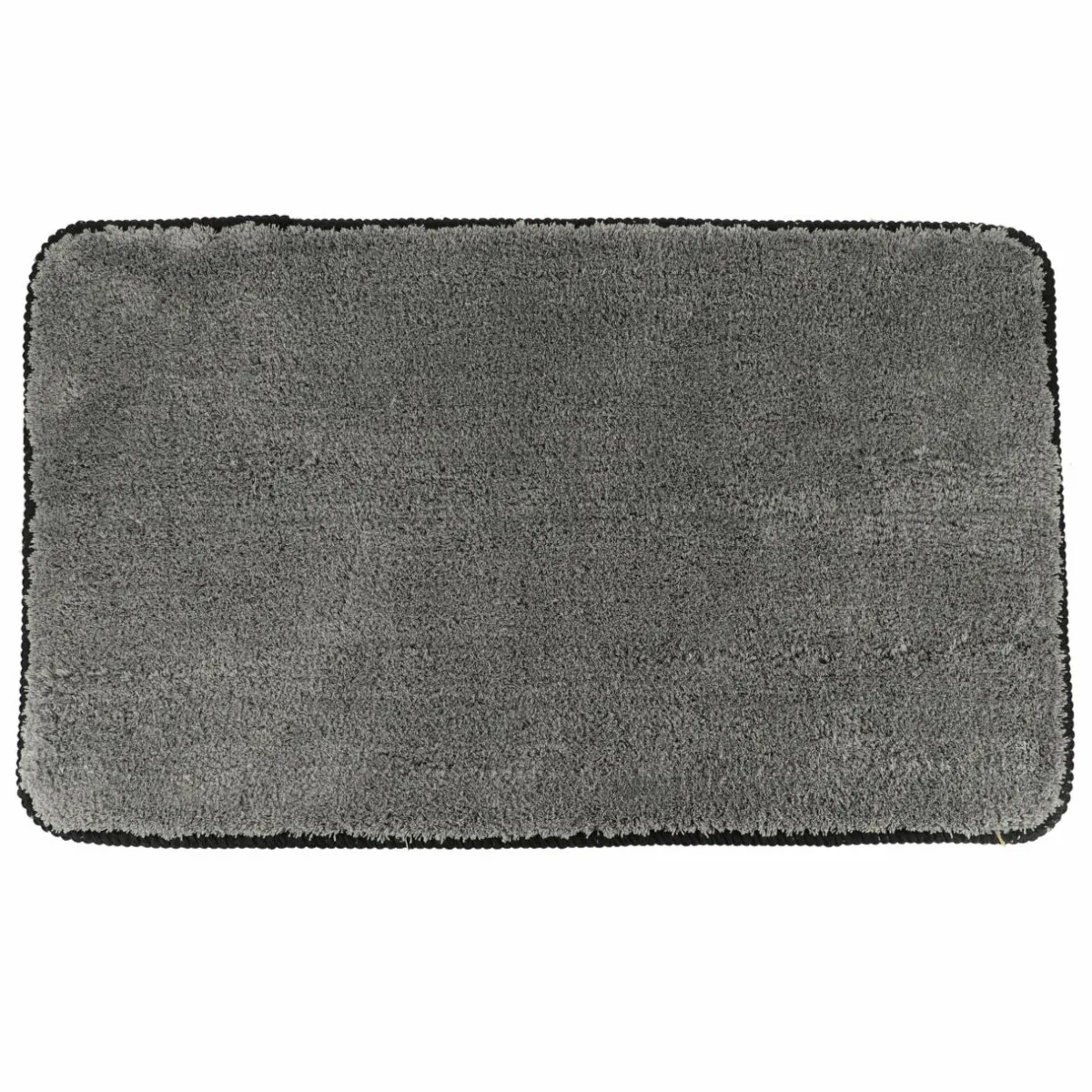 TENDANCE Tapis de bain antidérapant (75 x 45 cm) Black Line / noir Gris Sale
