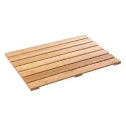 ATMOSPHERA Tapis de bain caillebotis Nadine Bambou Bois New