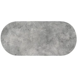 TENDANCE Tapis de bain caoutchouc naturel antidérapant (45 x 100 cm) Nature Brute Gris Online