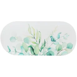 TENDANCE Tapis de bain caoutchouc naturel antidérapant (45 x 100 cm) Eden Garden Vert Best