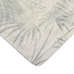 TENDANCE Tapis de bain caoutchouc naturel antidérapant (45 x 60 cm) Oasis Urban Gris Clearance