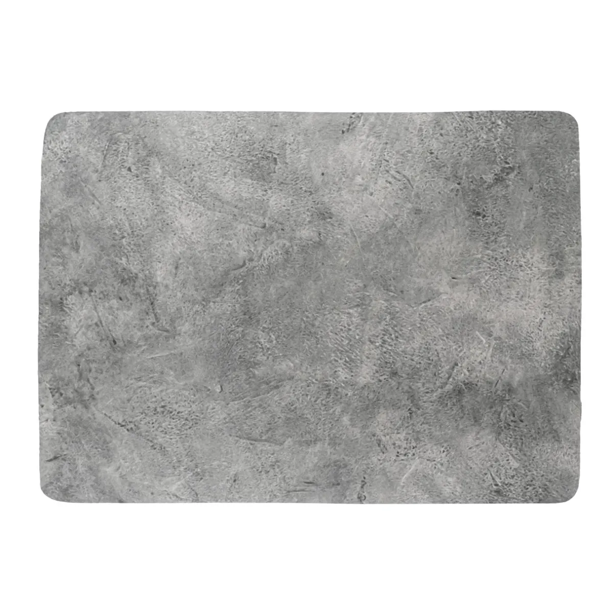 TENDANCE Tapis de bain caoutchouc naturel antidérapant (45 x 60 cm) Nature Brute Gris Online
