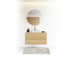 5 Five Simply Smart Tapis de bain coton (50 x 75 cm) Tresse Taupe Hot