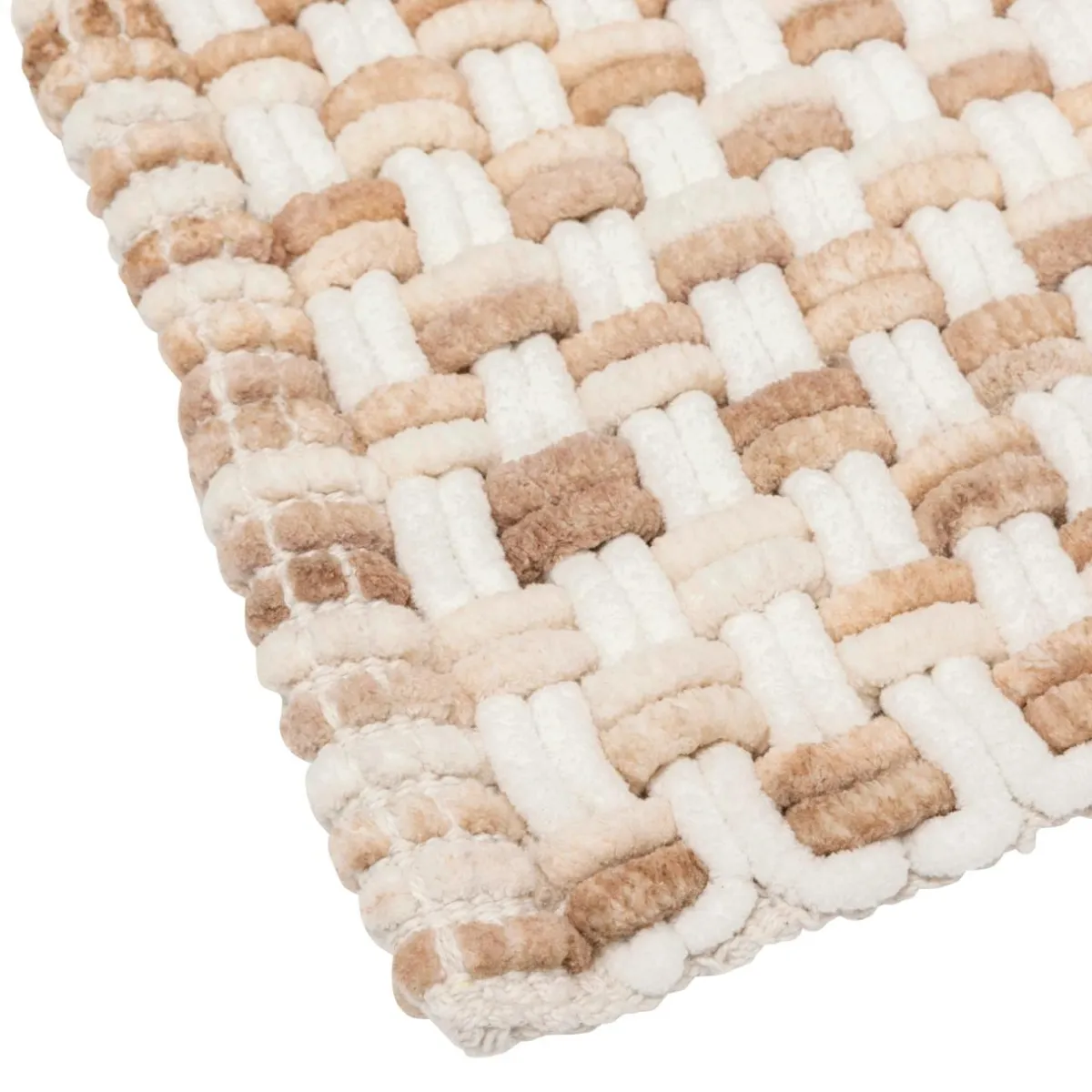5 Five Simply Smart Tapis de bain coton (50 x 75 cm) Tresse Taupe Hot