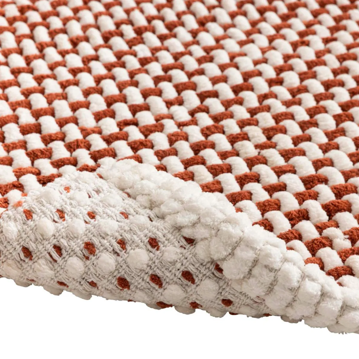 douceur d'intu017drieur Tapis de bain coton (50 x 80 cm) Rafael Terracotta Clearance