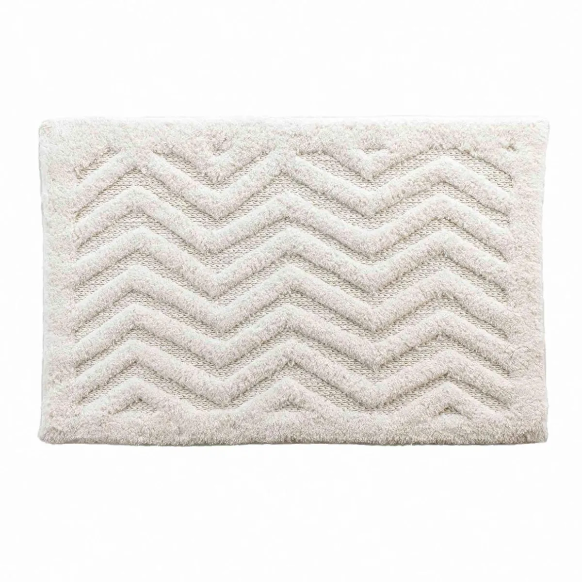 DOUCEUR D'INTERIEUR Tapis de bain coton (50 x 80 cm) Angelis Blanc Hot
