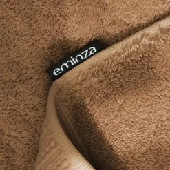 EMINZA Tapis de bain coton bio (50 x 70 cm) Méline Camel Outlet