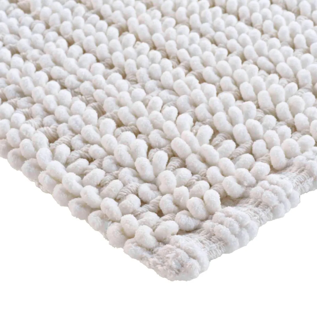 douceur d'intu017drieur Tapis de bain en coton (50 x 80 cm) Voltis Blanc Best