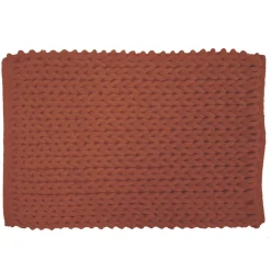 douceur d'intu017drieur Tapis de bain en coton (50 x 80 cm) Ariel Terracotta New