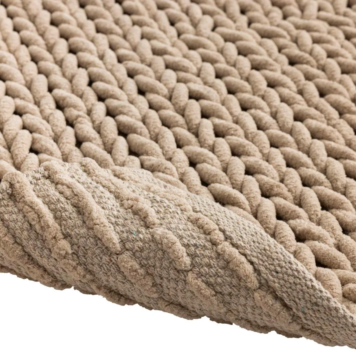 douceur d'intu017drieur Tapis de bain en coton (50 x 80 cm) Ariel Beige Hot