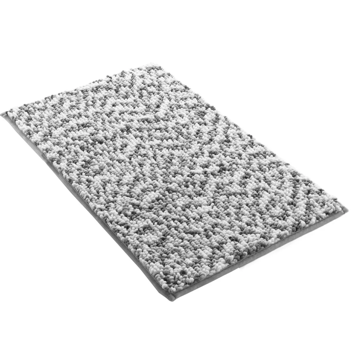 DOUCEUR D'INTERIEUR Tapis de bain microfibre (45 x 75 cm) Friza Gris Anthracite Hot