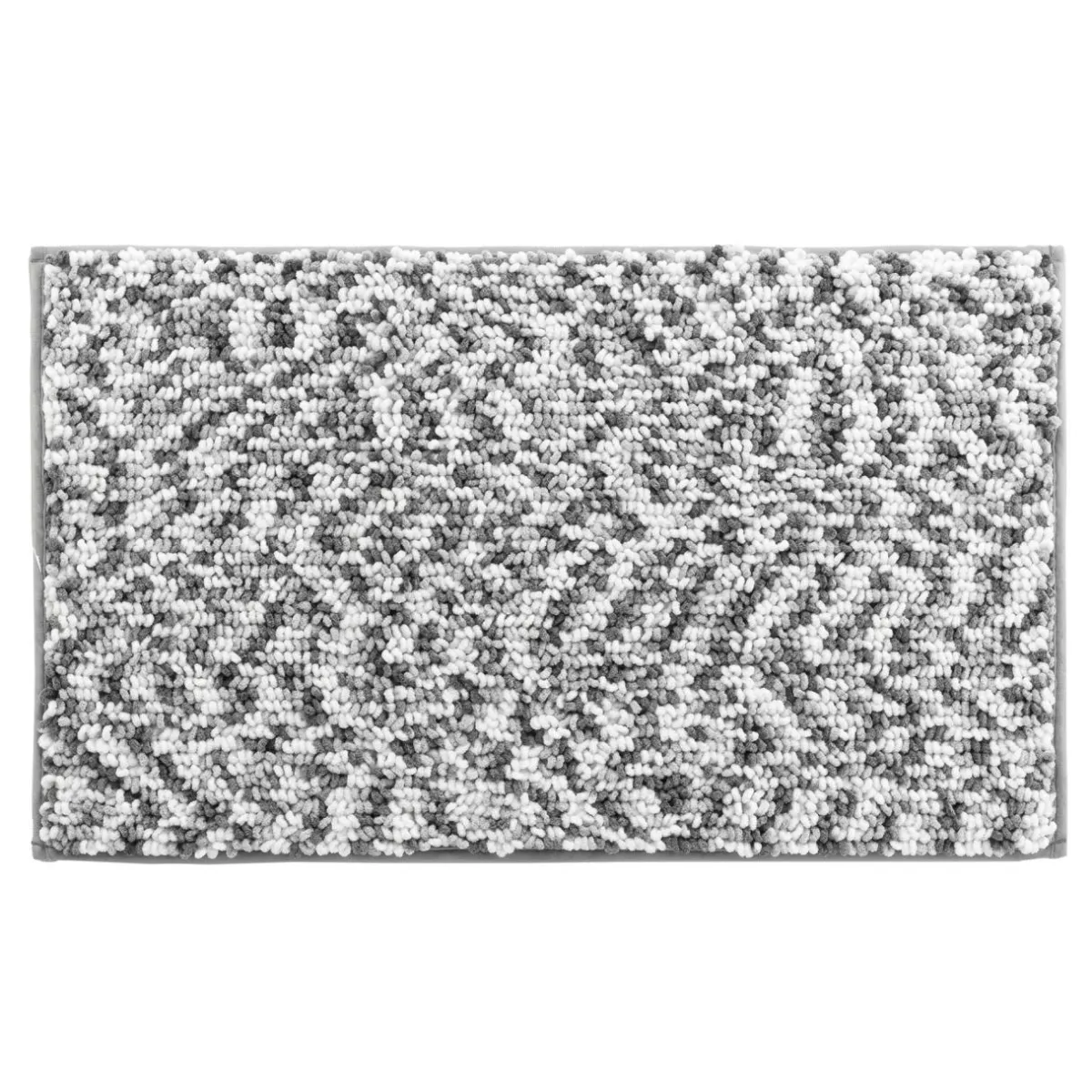 DOUCEUR D'INTERIEUR Tapis de bain microfibre (45 x 75 cm) Friza Gris Anthracite Hot