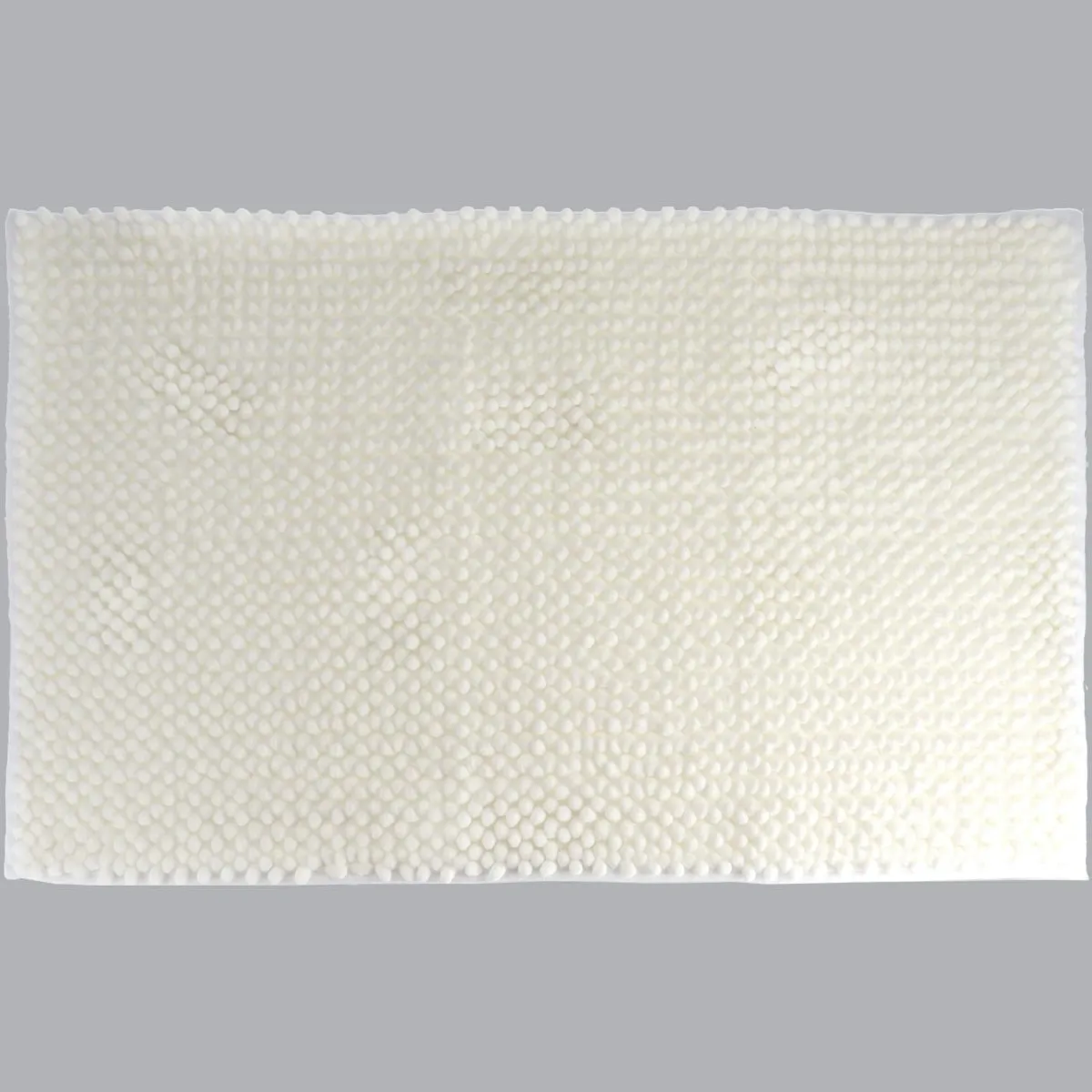 TENDANCE Tapis de bain microfibre (50 x 80 cm) Boules Blanc