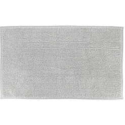 TENDANCE Tapis de bain microfibre (45 x 75 cm) Boules Gris clair