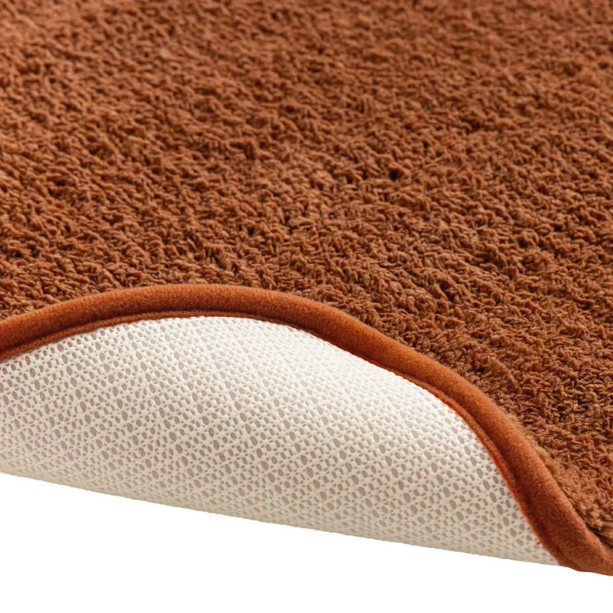douceur d'intu017drieur Tapis de bain microfibre (50 x 80 cm) Maël Terracotta Sale