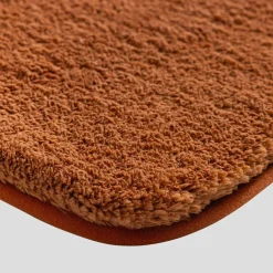 douceur d'intu017drieur Tapis de bain microfibre (50 x 80 cm) Maël Terracotta Sale