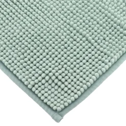 TENDANCE Tapis de bain microfibre (45 x 75 cm) Boules Vert Eucalyptus New