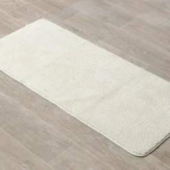 TENDANCE Tapis de bain microfibre (50 x 120 cm) Hiro Ecru Discount