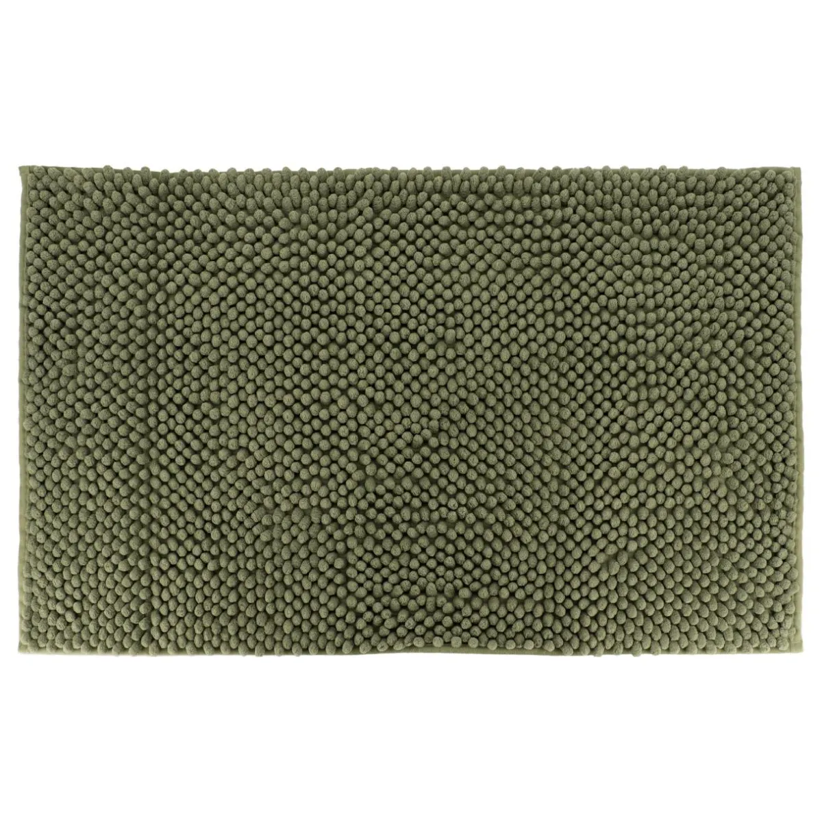 TENDANCE Tapis de bain microfibre (50 x 80 cm) Boules Vert kaki Discount