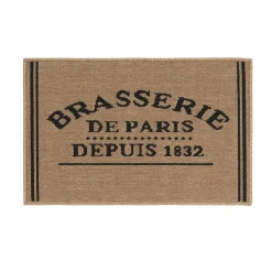 DOUCEUR D'INTERIEUR Tapis de cuisine (50 x 80 cm) Troquet Beige New