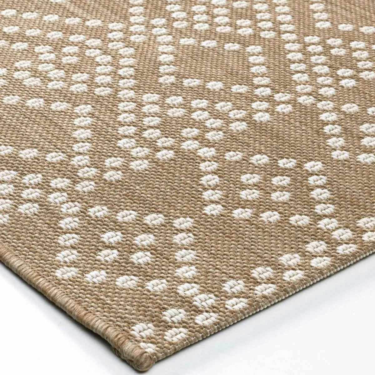 DOUCEUR D'INTERIEUR Tapis de salon (160 x 230 cm) Tania Beige Online