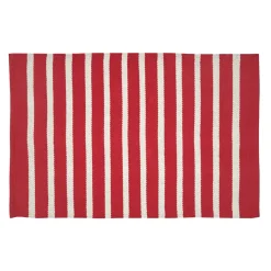 STOF Tapis de salon coton (60 x 90 cm) Calvi Rouge Sale