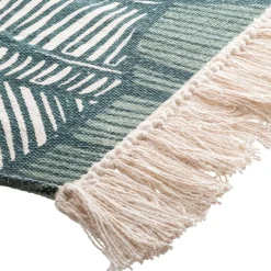 ATMOSPHERA Tapis de salon coton (120 x 170 cm) Jungle Vert