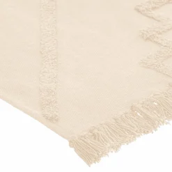 ATMOSPHERA Tapis de salon coton (120 x 170 cm) Inca Ivoire Sale