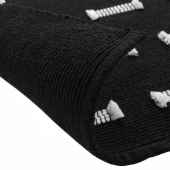 DOUCEUR D'INTERIEUR Tapis de salon coton (50 x 80 cm) Juline Noir Sale