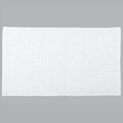 TENDANCE Tapis de salon coton (50 x 90 cm) Mimetisme Blanc New