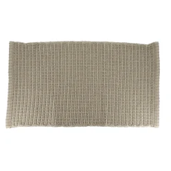 TENDANCE Tapis de salon coton (50 x 90 cm) Mimetisme Taupe Hot