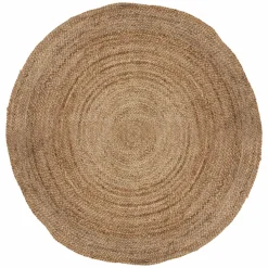 ATMOSPHERA Tapis de salon jute rond (120 cm) Gio Beige Sale