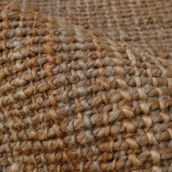EMINZA Tapis de salon rectangulaire jute tissée main (160 x 230 cm) Yuto Marron Clearance