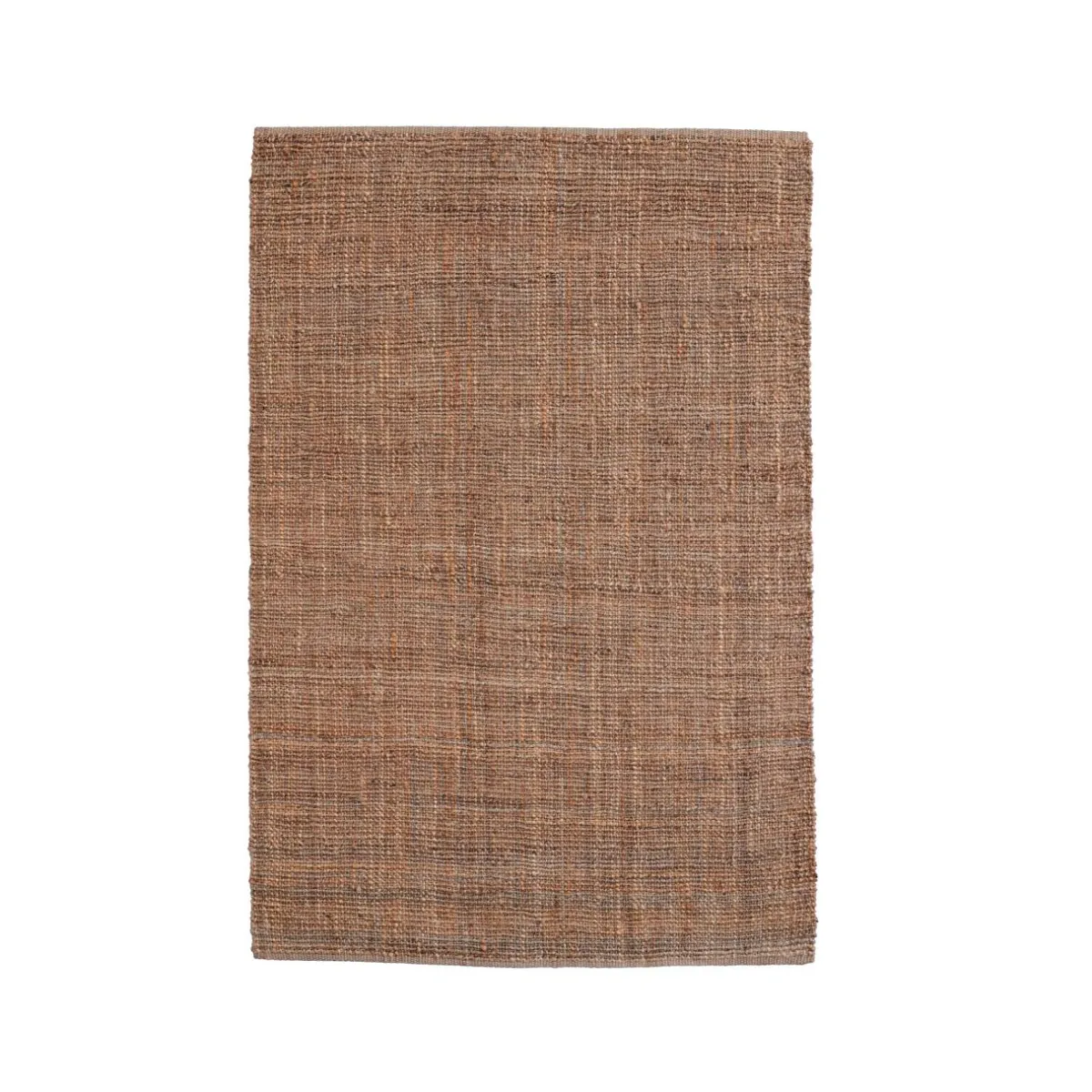 EMINZA Tapis de salon rectangulaire jute tissée main (160 x 230 cm) Yuto Marron Clearance