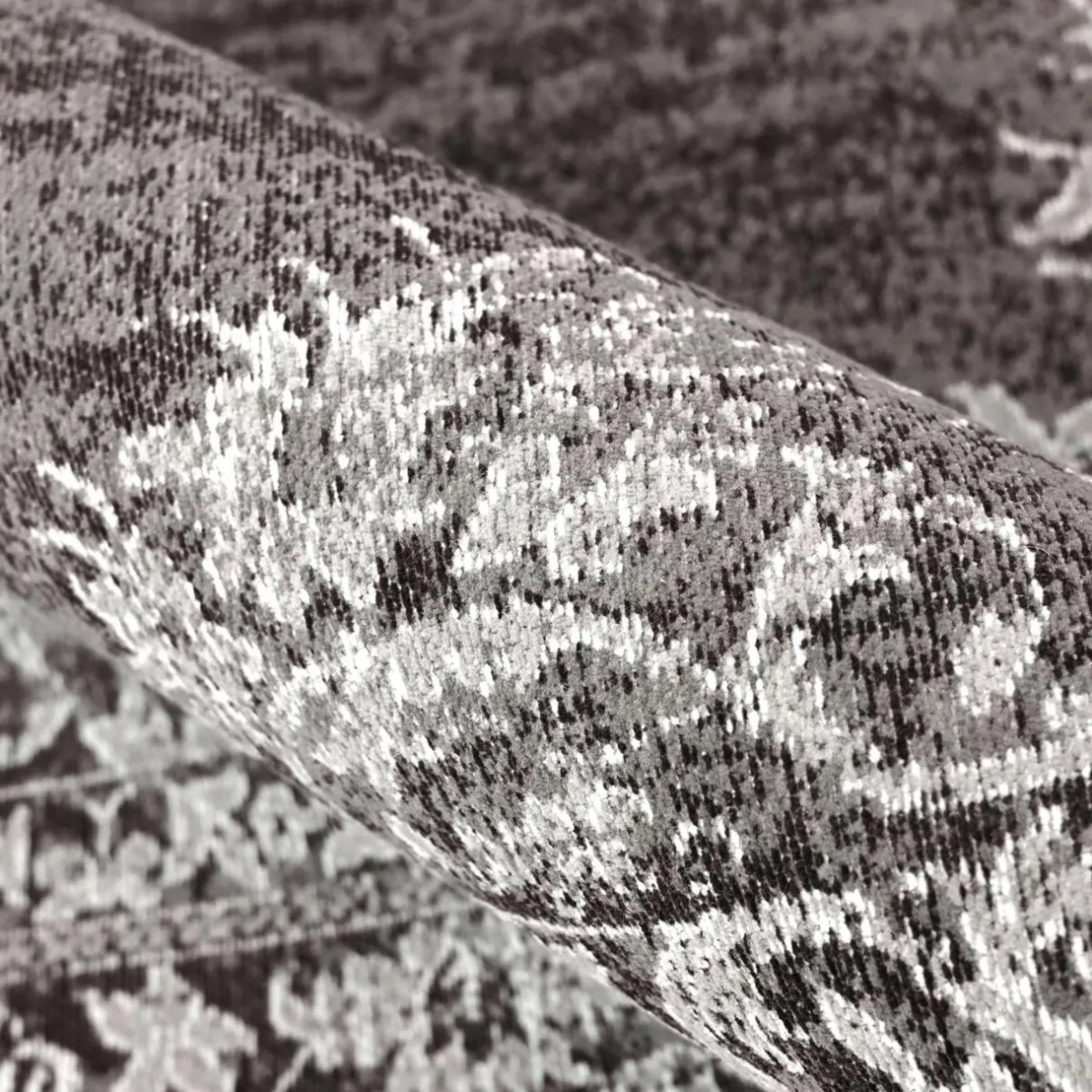 EMINZA Tapis de salon rectangulaire jacquard (160 x 230 cm) Sana Gris Sale