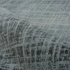 EMINZA Tapis de salon rectangulaire jacquard (140 x 200 cm) Shiraz Argent New