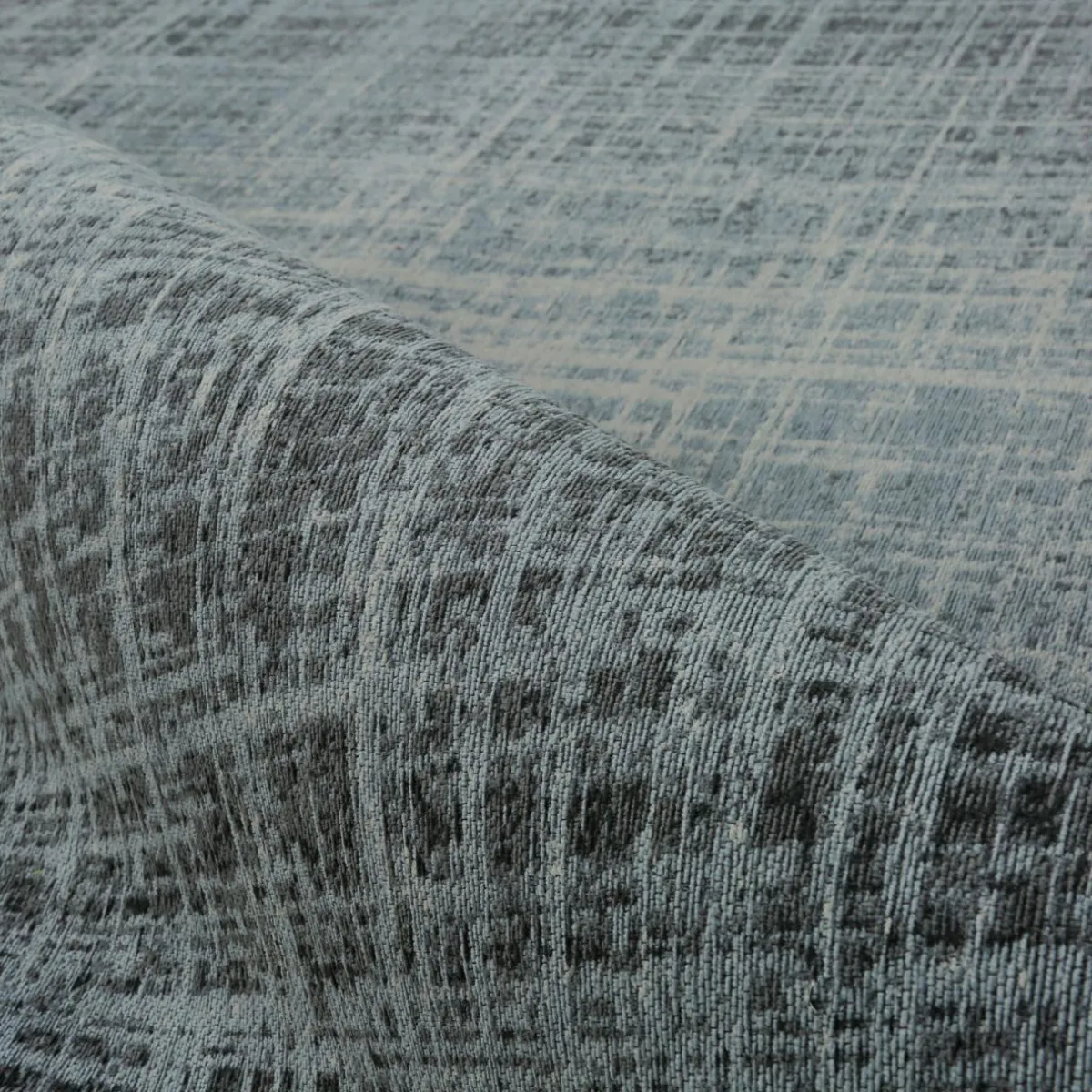 EMINZA Tapis de salon rectangulaire jacquard (140 x 200 cm) Shiraz Argent New