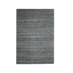 EMINZA Tapis de salon rectangulaire matière recyclée (160 x 230 cm) Aiko Gris Best