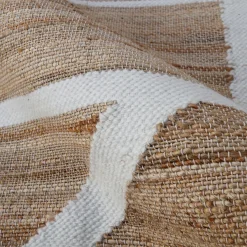 EMINZA Tapis de salon rectangulaire jute (160 x 230 cm) Paris Beige