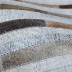 EMINZA Tapis de salon rectangulaire laine jacquard (160 x 230 cm) Sanjay Gris Outlet